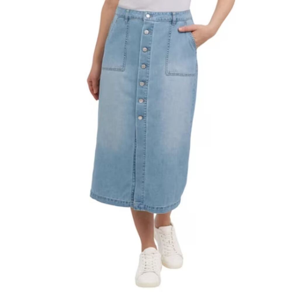 Wrangler Women's Midi Denim Skirt (Size 2) - NWT